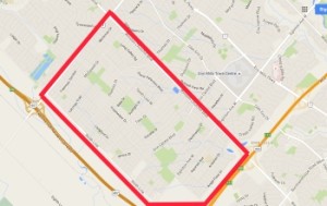 Churchill Meadows Mississauga Neighbourhood Review Map 