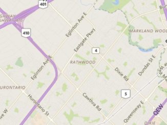 Rathwood Mississauga Neighbourhood Review Map