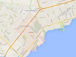 Lakeview Mississauga Neighbourhood Review Map